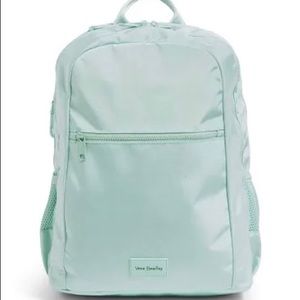Vera Bradley Recycled Lighten Up Reactive Grand Backpack, Faded Jeans,One Size
